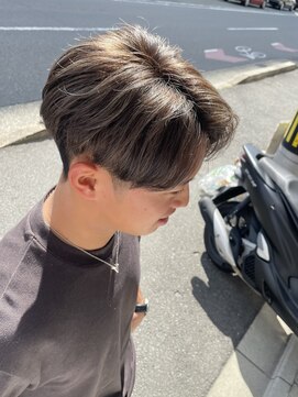 アンティコ(Antico) センターパート　ハイライト　グレージュ