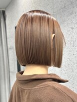 ラフ 立川(Laff)&nbsp;前下がりボブ 切りっぱなしボブ ショートボブ ことりベージュ