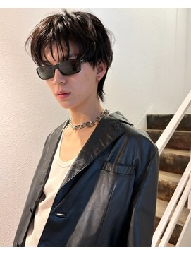 アッドバイケーツー 心斎橋(add by k-two Men's) 中性ウルフ★マッシュウルフ★攻めたカジュアルヘア