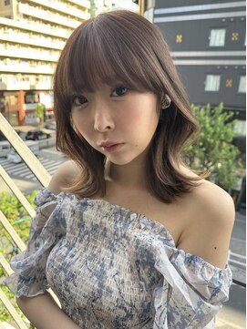 ディーバ 渋谷(D.I.E.V.A) 20代30代40代50代大人女性韓国くびれレイヤーボブ艶髪ベージュ