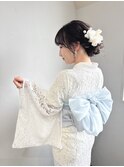 【髪質改善】浴衣レンタルヘアセット@mutsumi
