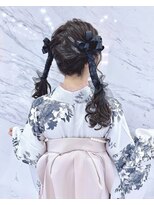 ルイ(LOUIS)&nbsp;【 LOUIS 】卒業式ヘアセット＋着付