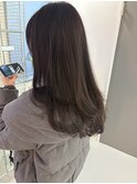 レイヤーカット×チョコラブラウン