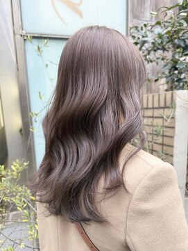 ティエラ 原宿 表参道(Tierra) ブリーチなしでつくる"まろベージュ"