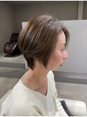 くびれショート　前髪長め