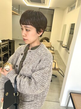 ドットサイン(.CYEN) ショートニュアンスパーマ