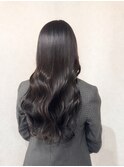 ブリーチなしで韓国風ダークグレージュ