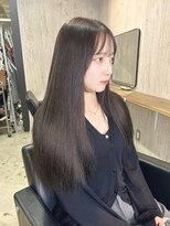 ラフィット 香椎(lafit)&nbsp;グレージュ透明感カラー艶カラー髪質改善トリートメント