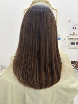 サロンドボーテ ブリヤン(salon de beaute brillant) オーガニックカラー  ロング