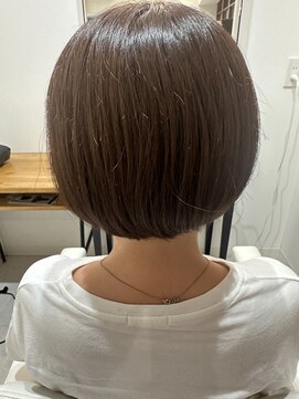 美容室ジェンテ(JENTE) ぱっつんボブ