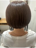 ぱっつんボブ