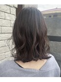 ふわっとミディアムボブ