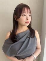 ミリ 奈良店(mm)&nbsp;レッドブラウン/暖色/近鉄奈良/学割/奈良/レイヤー/顔まわり