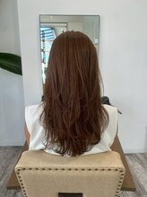 サロンド ベレーザ トータ(salao de beleza tota) beige color×レイヤーカット