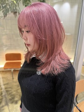 ローエ バイ デコ(Rohe by DECO) 【kira】ペールピンク/ピンクカラー/ブリーチ2回