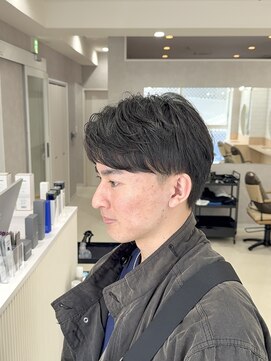 メレ 仙台(Mele) 仙台メンズカット/メンズショート/アップバング/センターパート