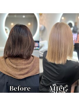 ファボ 心斎橋アメ村店(Fav) 【トリプルカラー】milktea　beige