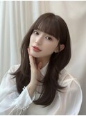 韓国ヘア/似合わせ/韓国レイヤー/小顔/レイヤーカット