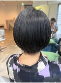 ショート/ハイライト/レイヤーカット/髪質改善/ボブ/白髪ぼかし