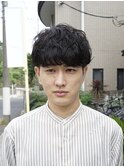 【kaito】men's short パーマ