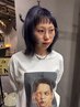 透明感カラー+パーソナル8工程トリートメント¥13300