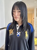 ビファインクーアヴェダ(Be fine coo AVEDA)&nbsp;小顔レイヤー　ロングレイヤーカット/