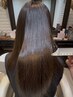 カット+ダメージレス縮毛矯正+トリキュアTR 