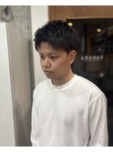 アップバングショート/岐阜メンズカット