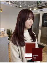 テーラヘアー 北習志野店(TELA HAIR)&nbsp;バーガンディー×レイヤー◎