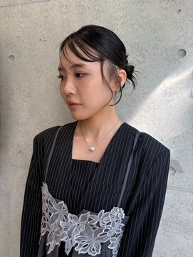 キャロルガーデンズ ボコカ 表参道(Carroll Gardens bococa) 【kacho】ボブのヘアセット　結婚式ヘア