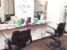 オリーブ(HAIR ART SHOP OLIVE)の雰囲気（2席のみなので、周りを気にしないでいられるのが嬉しい★）