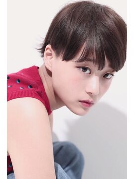 ソワン ドゥ ブレス 立花店(soin de brace) ワイドバングクールショート/小顔