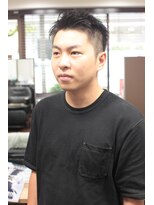 ヘアメイク グリーン アール(HAIR MAKE Green R)&nbsp;アップバングベリーショートスタイル