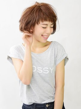 アース 武蔵境店(HAIR & MAKE EARTH) ショートバングボブ☆【EARTH武蔵境】