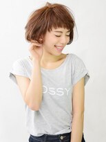 アース 武蔵境店(HAIR & MAKE EARTH) ショートバングボブ☆【EARTH武蔵境】