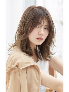 ミチオ ノザワ ヘアサロン ギンザ(Michio Nozawa HAIR SALON Ginza) 大人かわいい×ふわミディー 無造作スタイル【瀧上丈司】