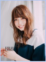 ヘア メイク ハク 横浜(hair make Haku) 艶ふわセミロング