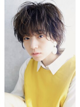 レターバイノベル(letter by novel) letter ~ショートウルフ&ニュアンスパーマ