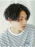 salonLyla ウェットスパイラルハンサムショート