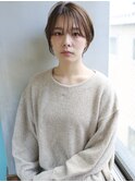 天神【BIRTH】ナチュラルマッシュショート×透けバング　３