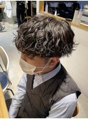 波巻きスパイラル 強め ツイストスパイラル 無造作マッシュ