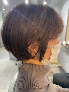 リミュー バイ イフ(lmu by if) ☆お客様style☆20代~40代人気☆丸みショートボブ♪