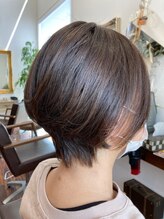 ヘアーリアン(hair Lien) 前下がりショートボブ