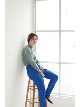 ビュート ヘアー ジョージ(Beaut Hair GEORGE) コンパクトにおさまるフレンチショート 大人かわいいヘア