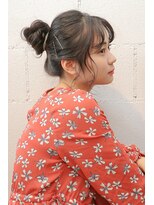 ローリーポーリークラウン(Roly Poly Clown)&nbsp;アレンジヘア/アップスタイル/ルーズお団子 ◎ 20代30代40代