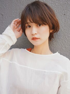 ブゾン(buZon) 【buZon ブゾン】マッシュショート×シースルーバング