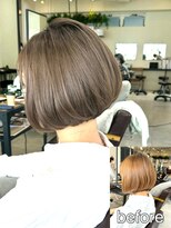 コート 表参道(Cote)&nbsp;Coteスタイル　ベージュ/グレージュ/大人ボブ/レイヤーボブ