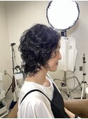 癖を活かしたレイヤースタイル