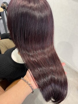 テラスヘア 新潟駅南(TERRACE hair) 【艶髪】垢抜けピンクラベンダー