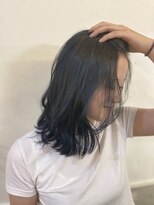 ボアップ 松山店(boappu)&nbsp;透明感抜群ブルーブラック！